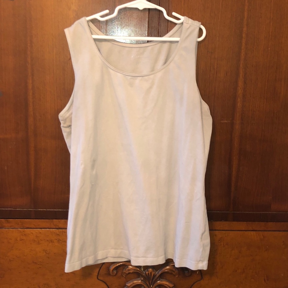 Beige Kim Rogers Tank Top